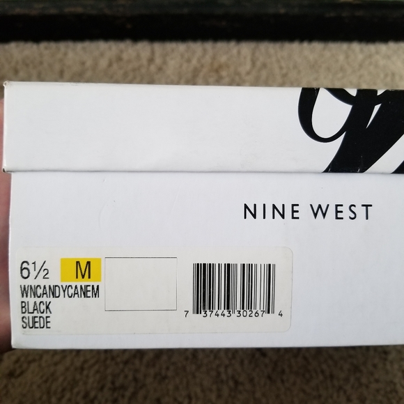 Nine West Wncandycanem Black Suede - Picture 7 of 7
